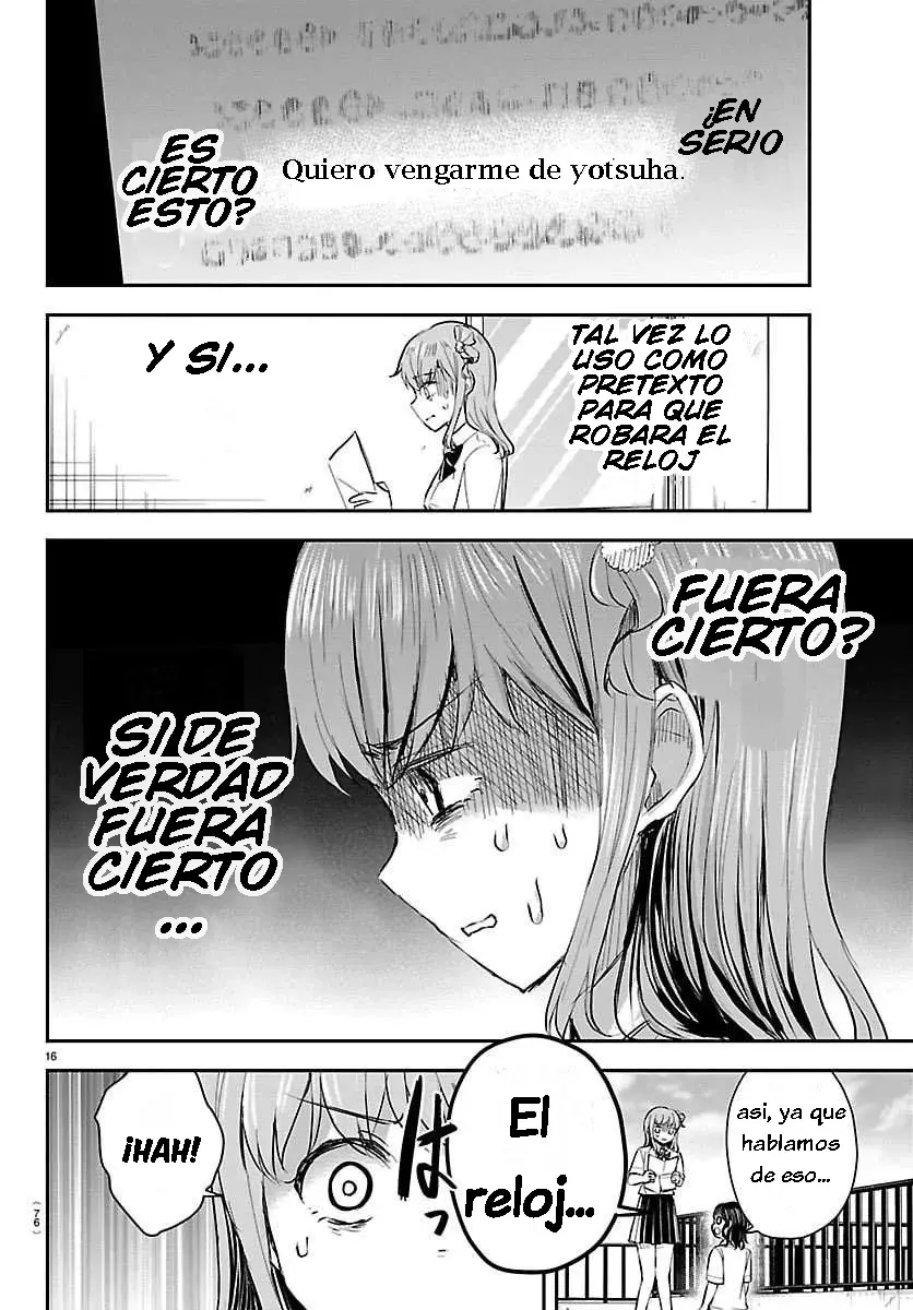 Kimi wa yotsuba no clover capítulo 63 página 16
