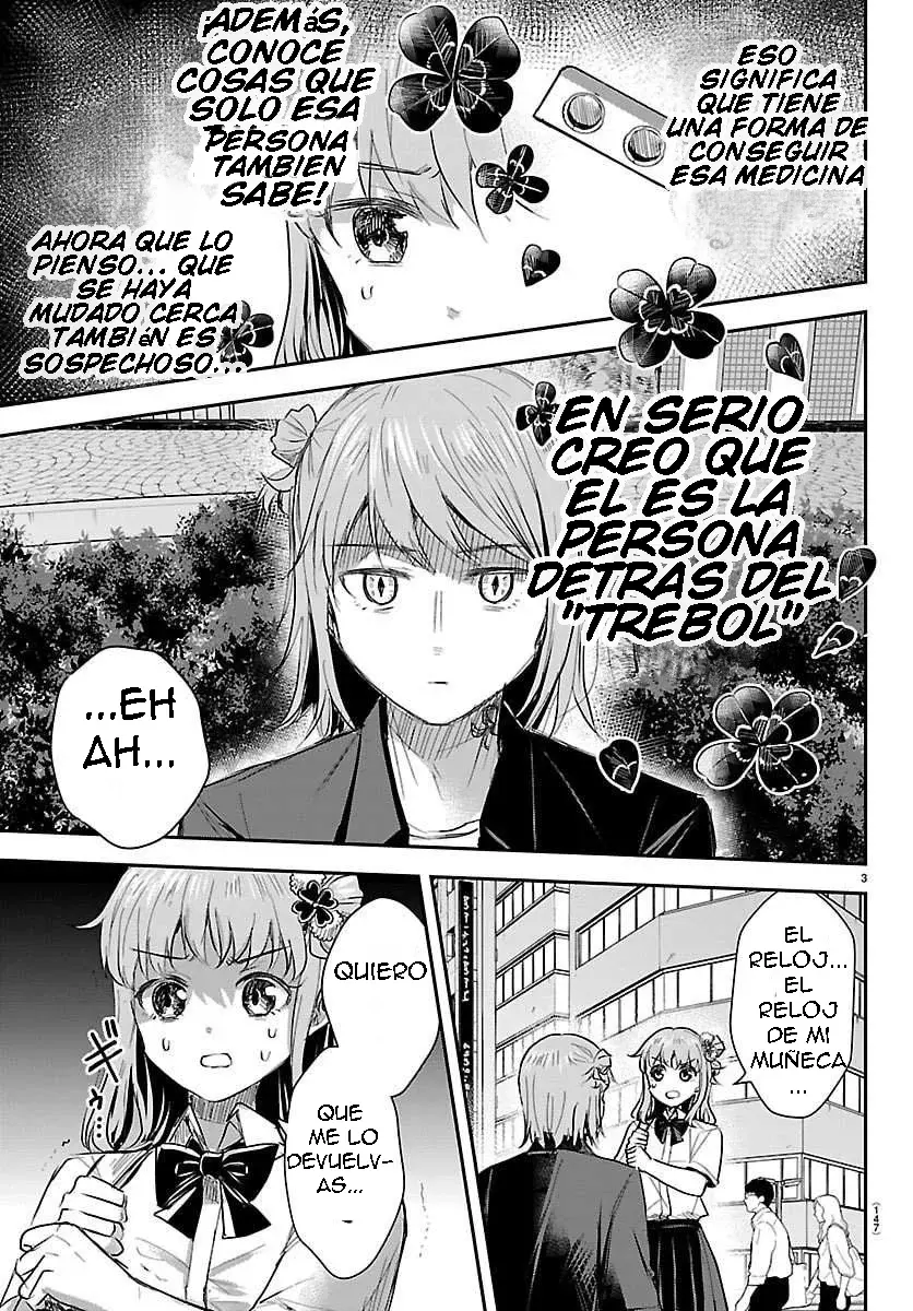 Kimi wa yotsuba no clover capítulo 64 página 3