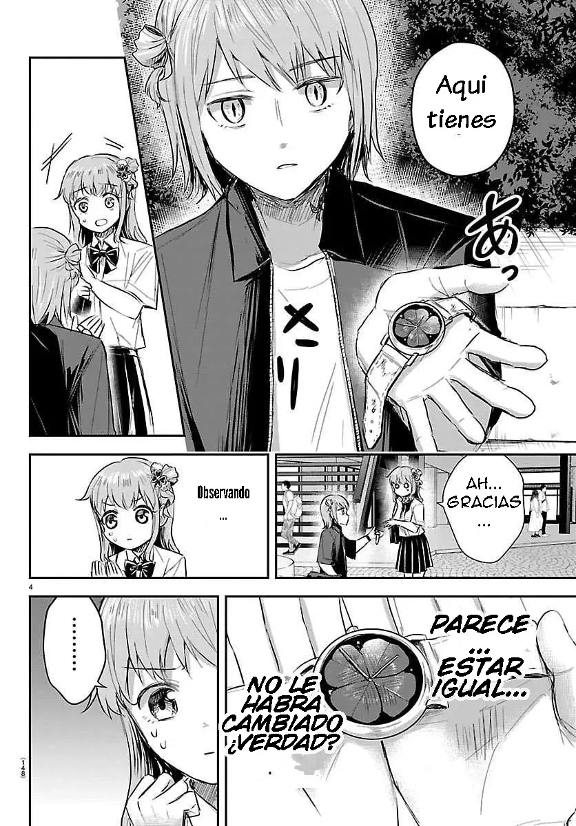 Kimi wa yotsuba no clover capítulo 64 página 4