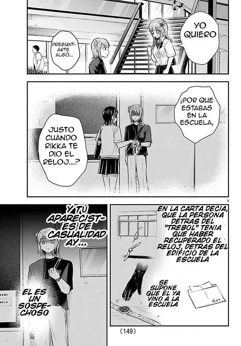 Kimi wa yotsuba no clover capítulo 64 página 5