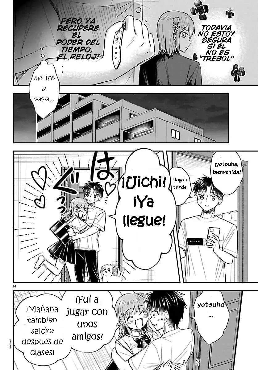 Kimi wa yotsuba no clover capítulo 64 página 14
