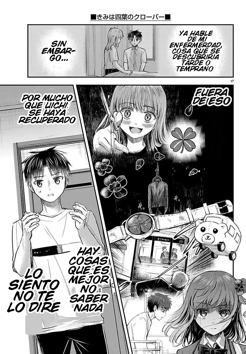 Kimi wa yotsuba no clover capítulo 64 página 17