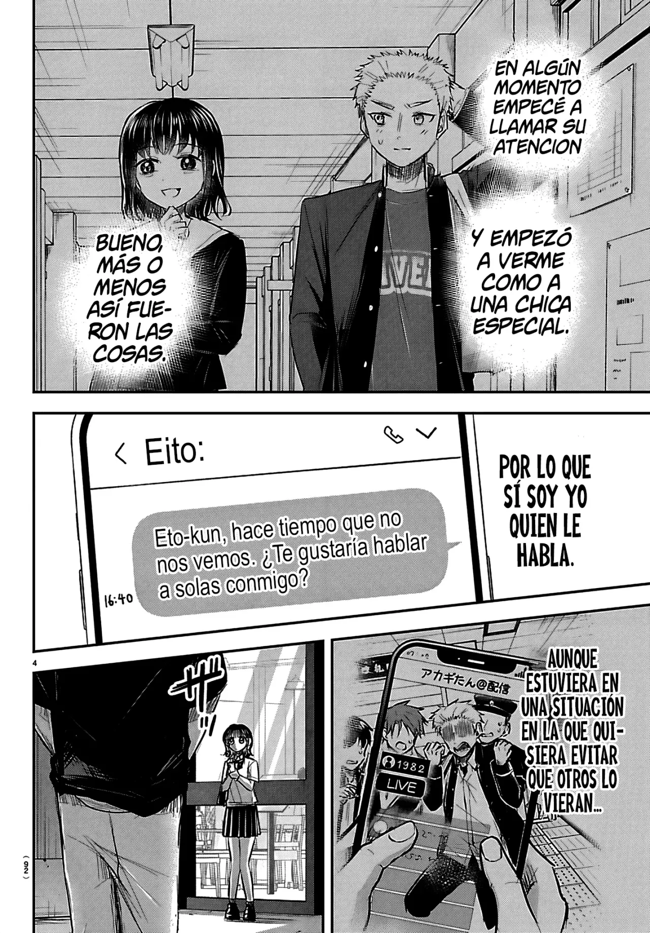 Kimi wa yotsuba no clover capítulo 65 página 7