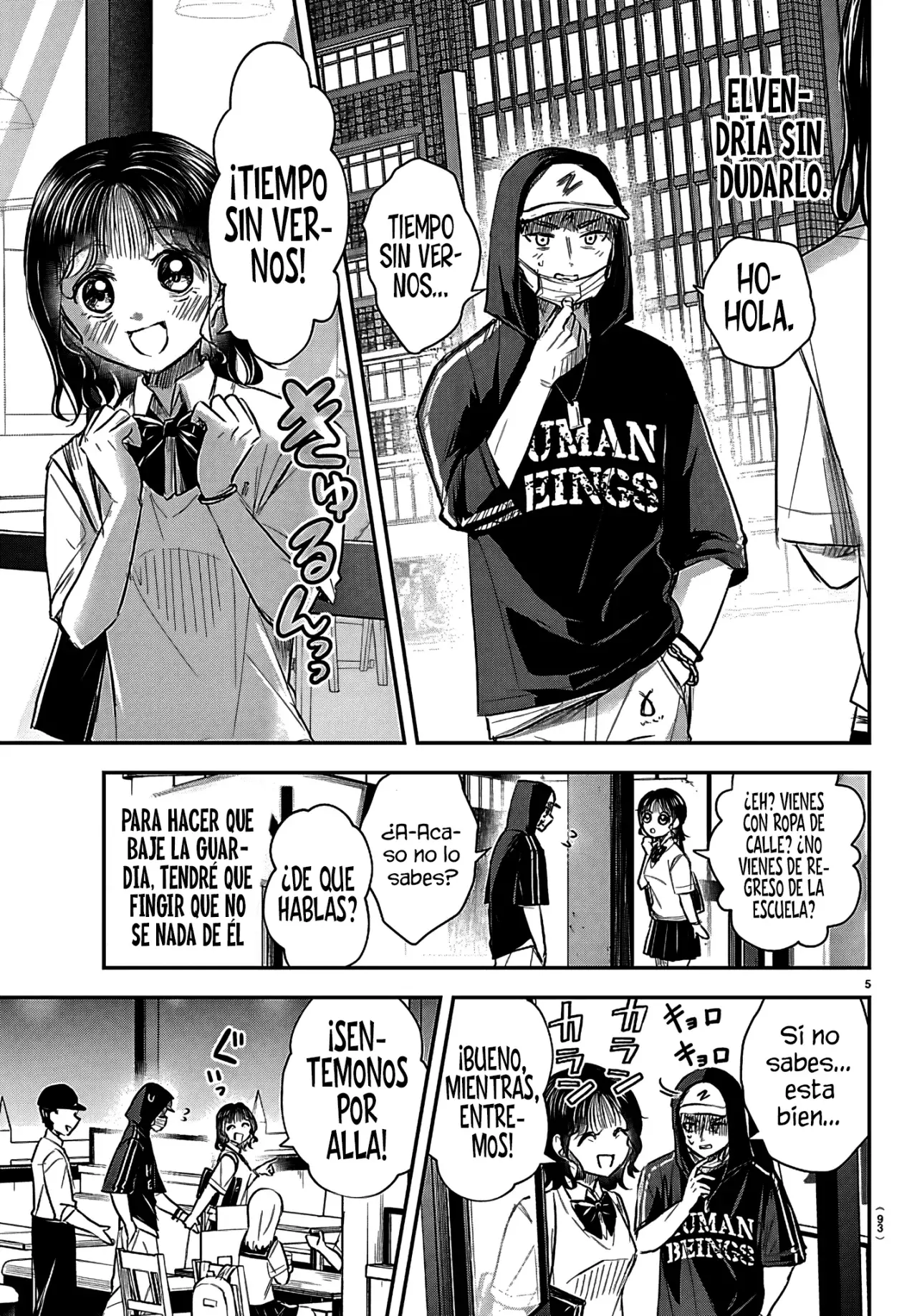 Kimi wa yotsuba no clover capítulo 65 página 8