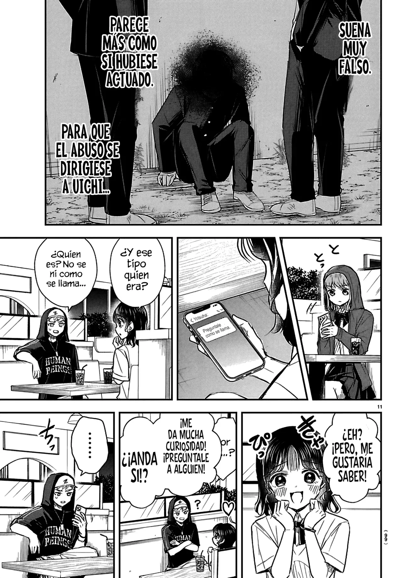 Kimi wa yotsuba no clover capítulo 65 página 14