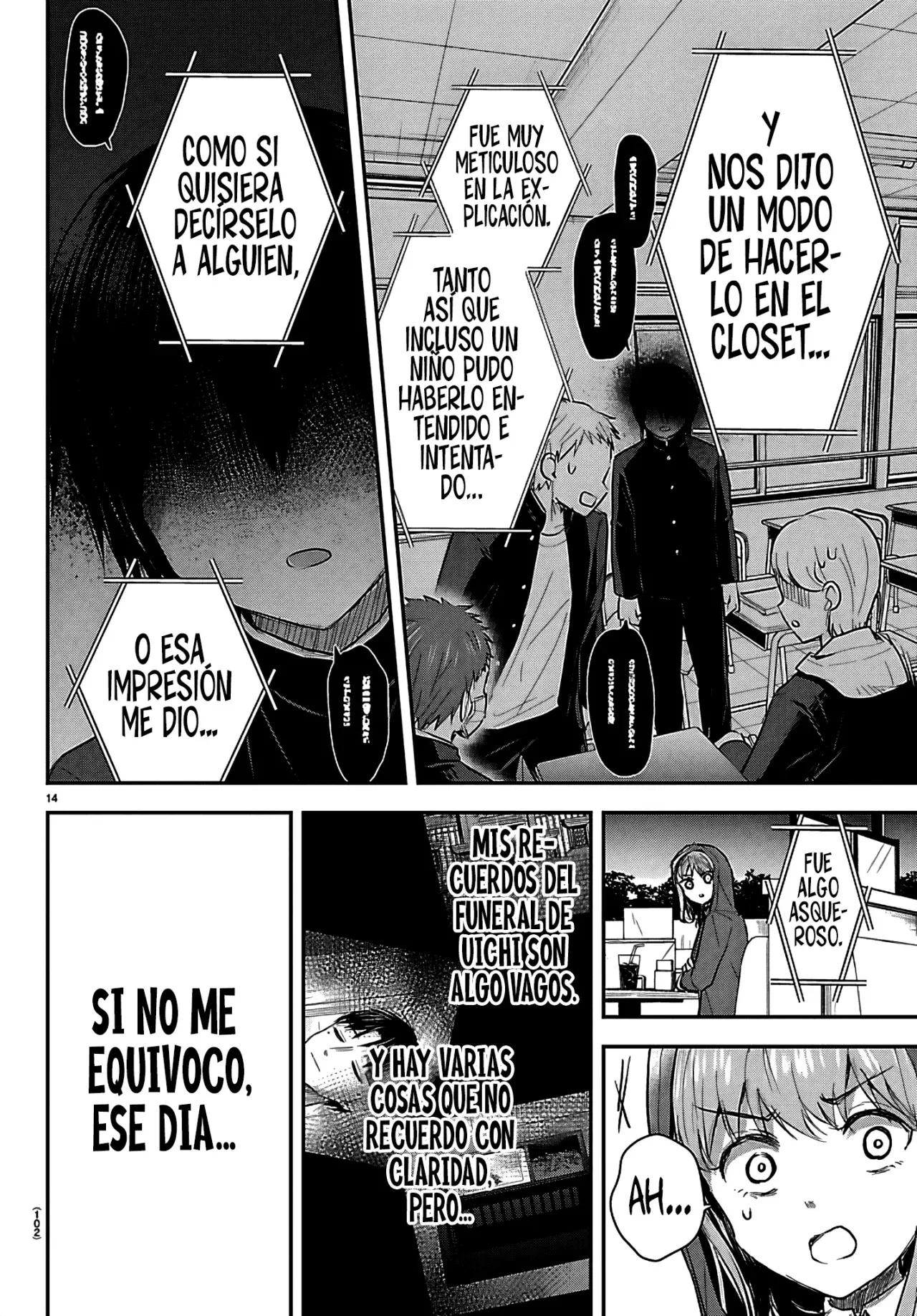Kimi wa yotsuba no clover capítulo 65 página 17