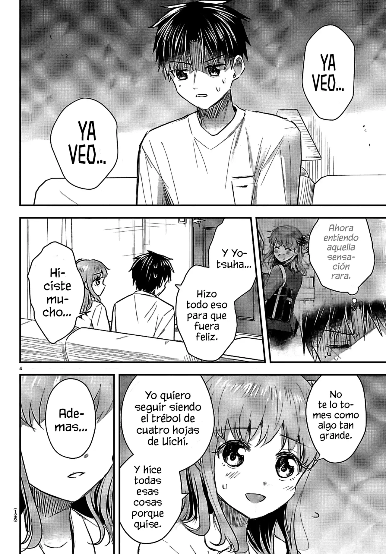 Kimi wa yotsuba no clover capítulo 67 página 7