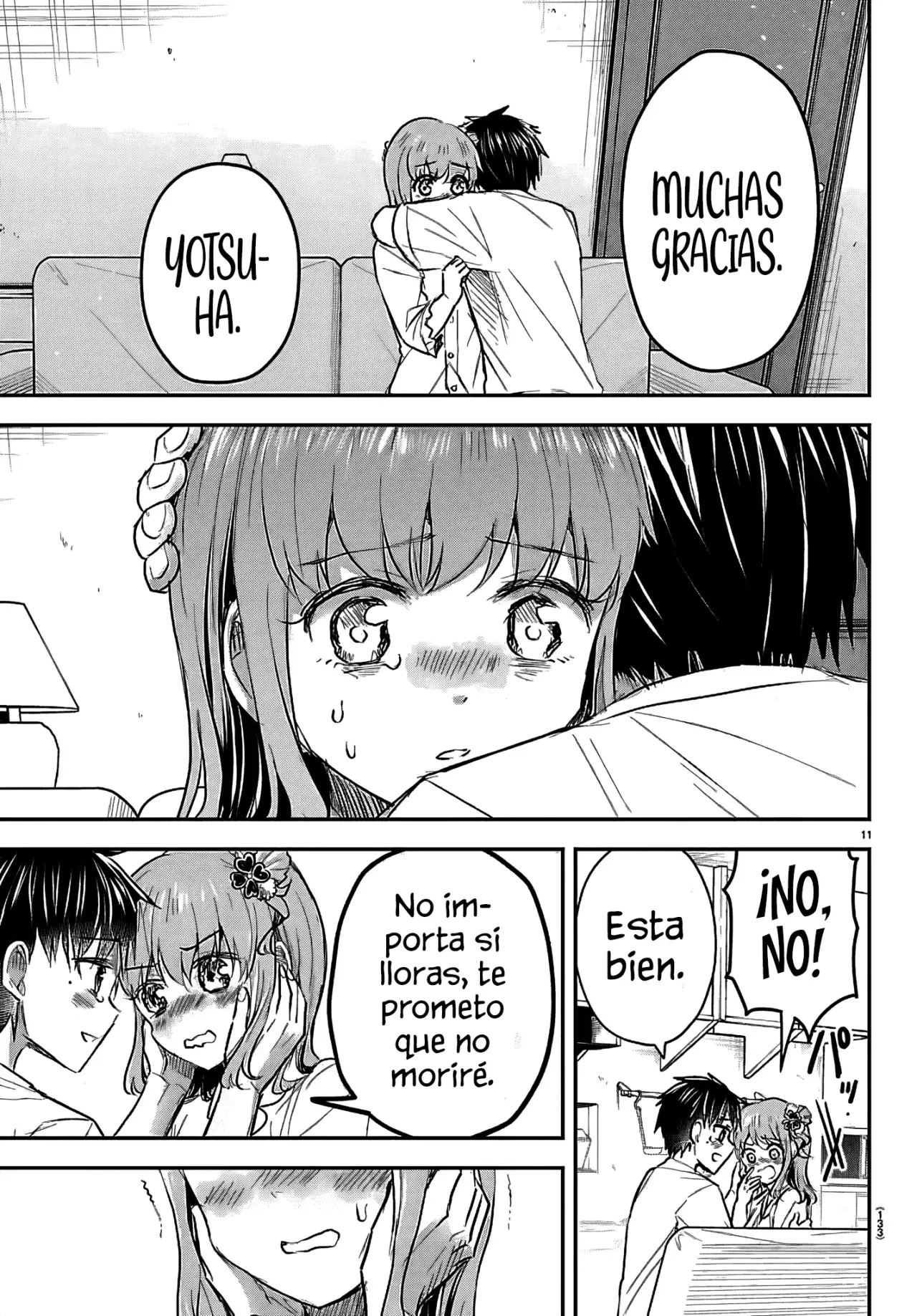 Kimi wa yotsuba no clover capítulo 67 página 14