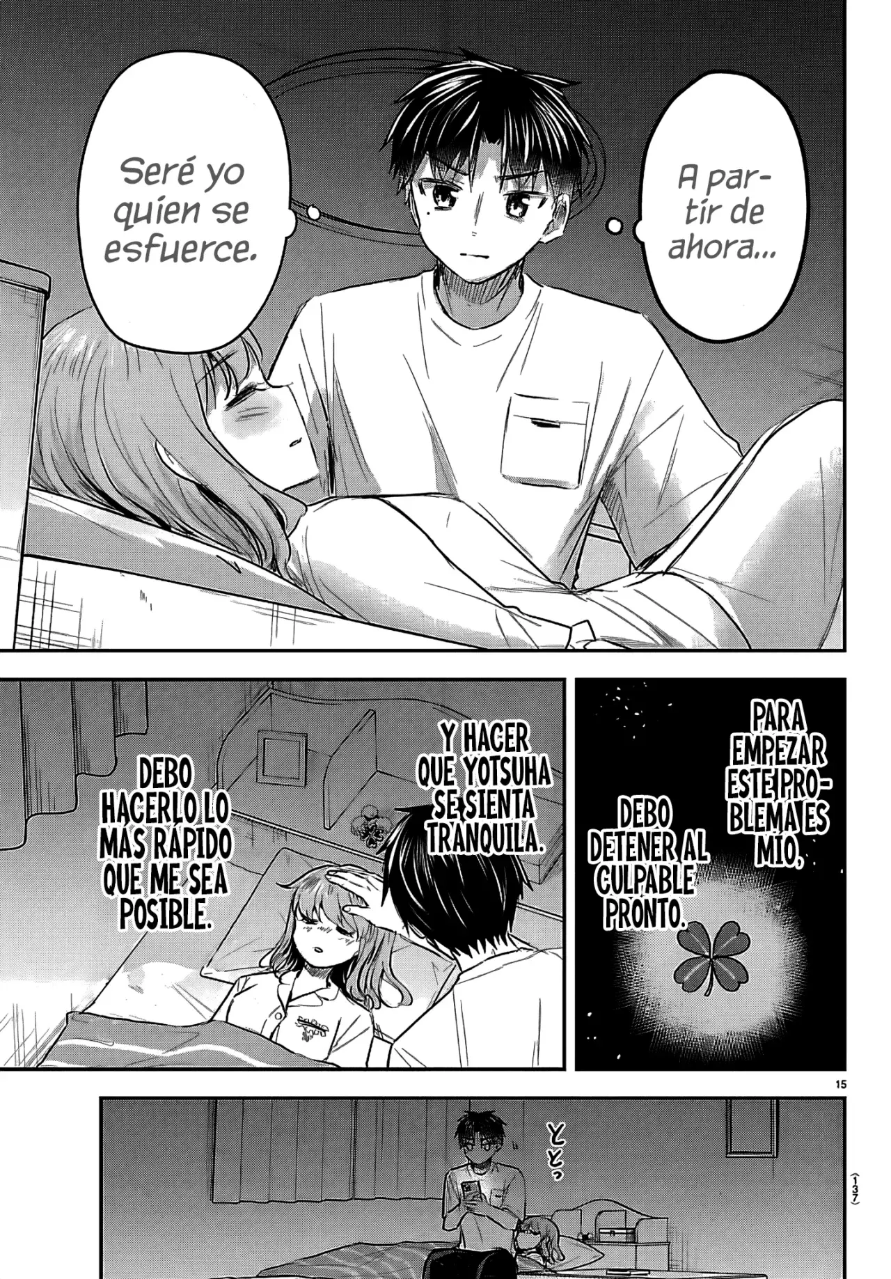 Kimi wa yotsuba no clover capítulo 67 página 18