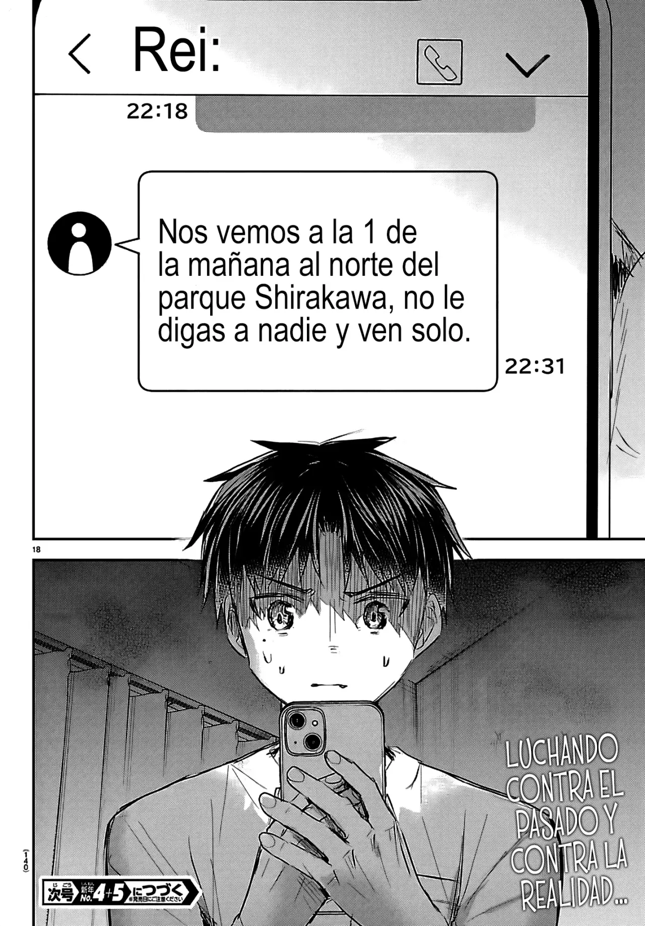Kimi wa yotsuba no clover capítulo 67 página 21