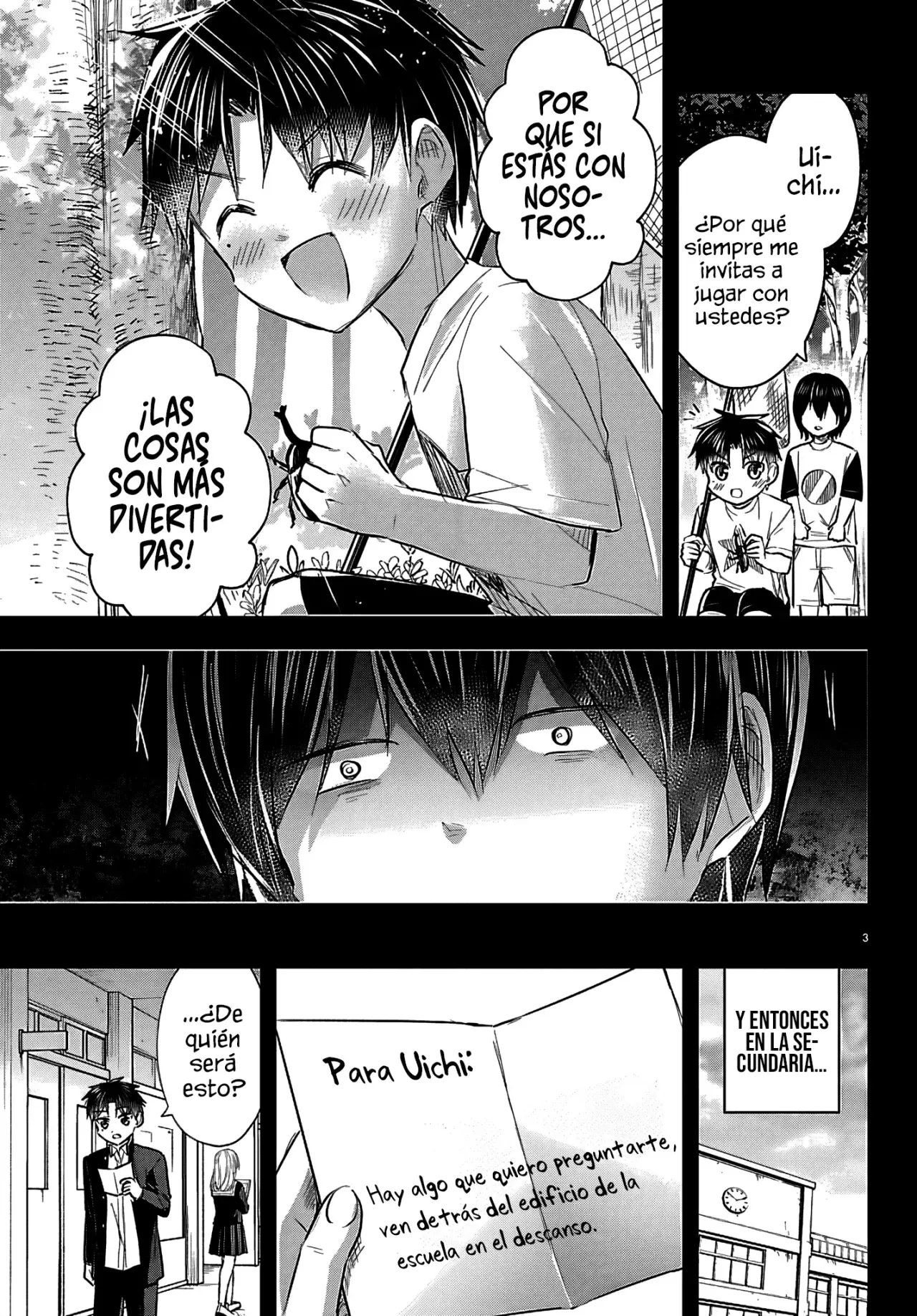 Kimi wa yotsuba no clover capítulo 68 página 6