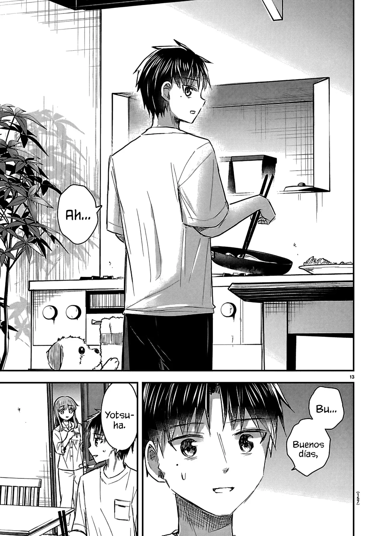 Kimi wa yotsuba no clover capítulo 68 página 16