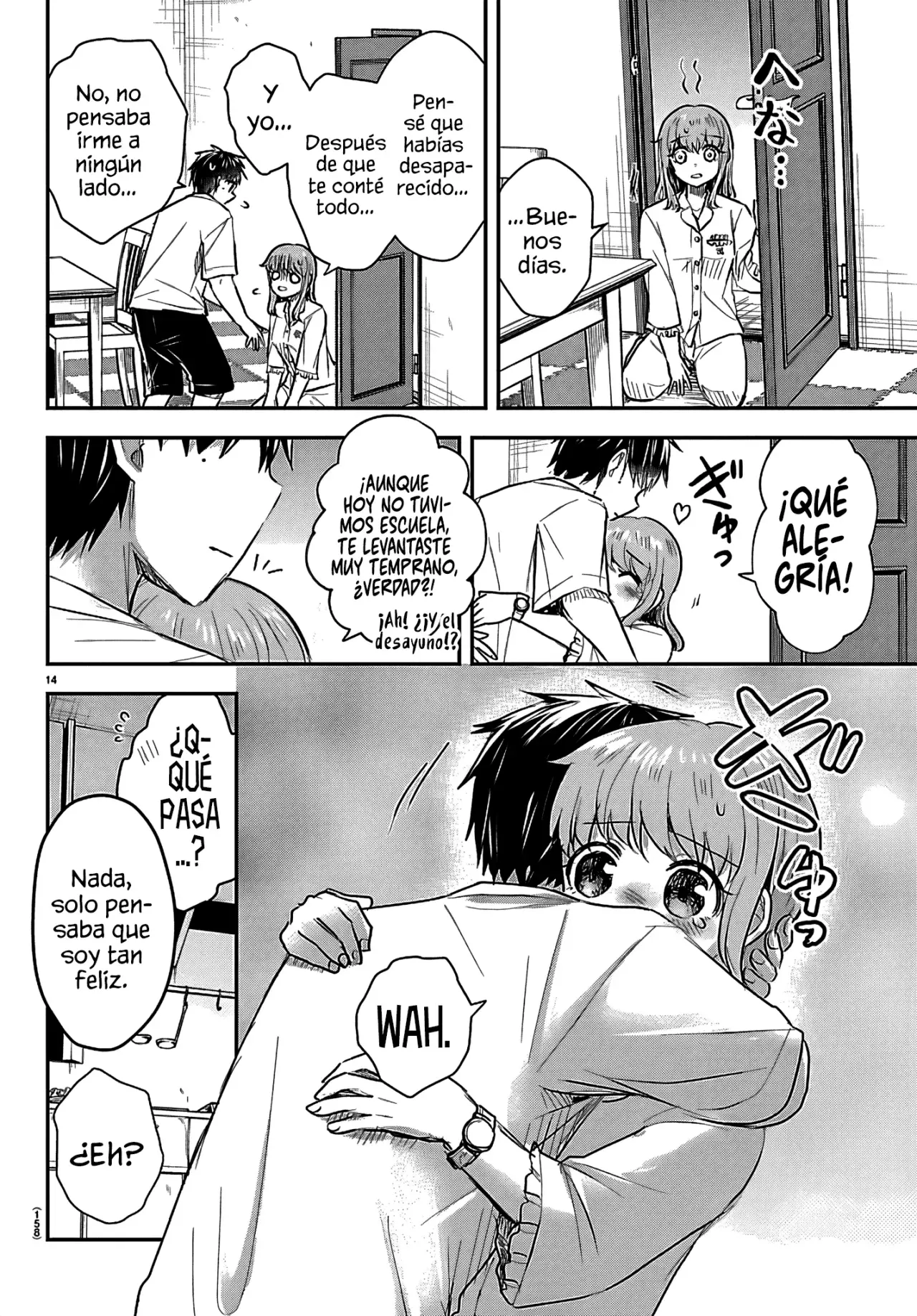 Kimi wa yotsuba no clover capítulo 68 página 17