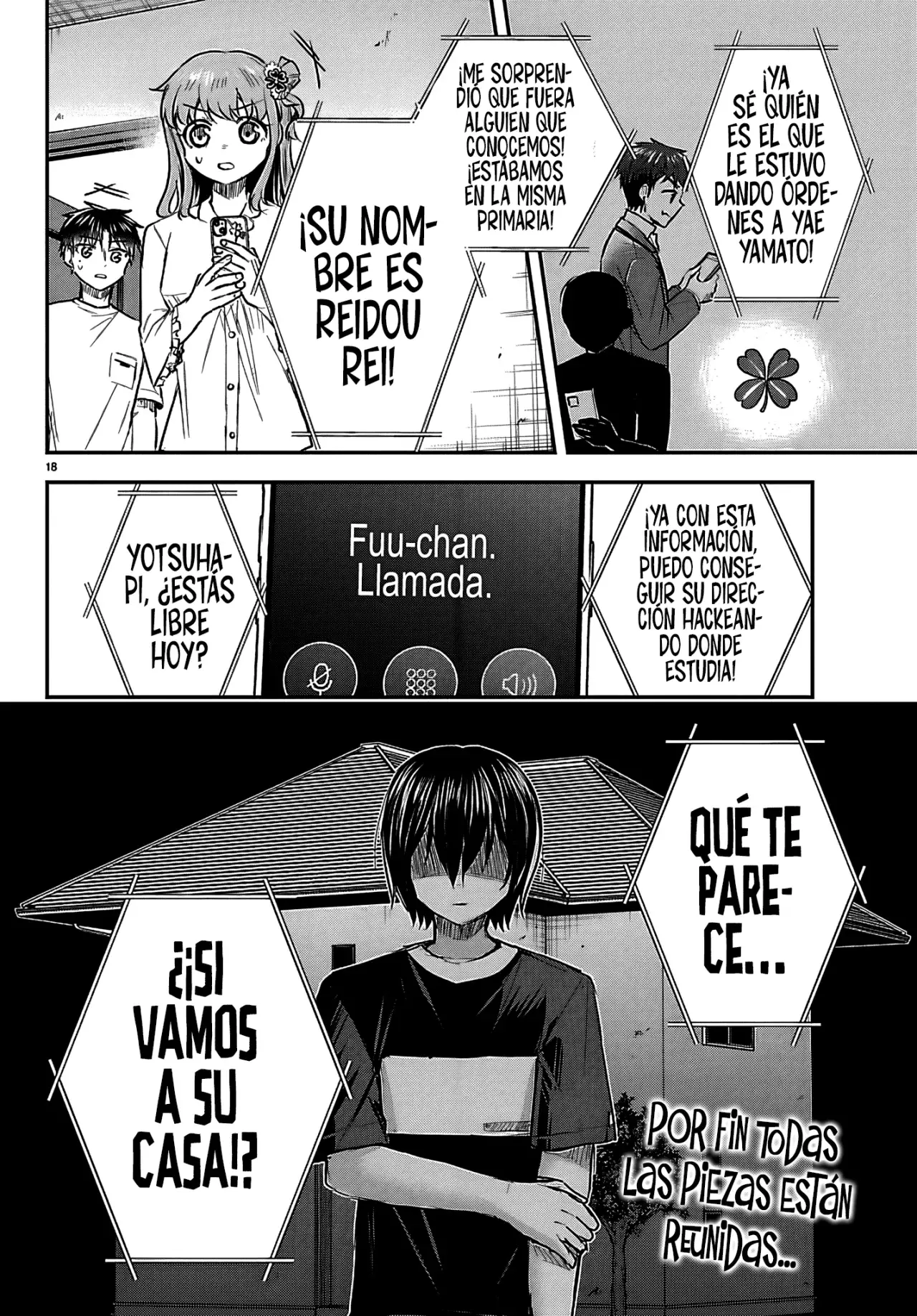 Kimi wa yotsuba no clover capítulo 68 página 21