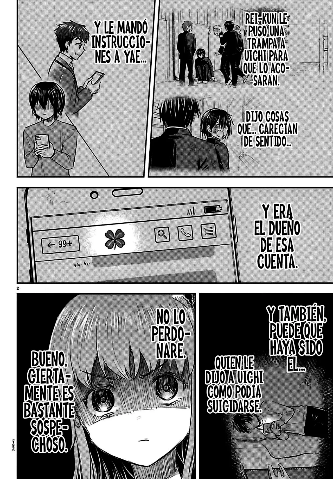 Kimi wa yotsuba no clover capítulo 69 página 5