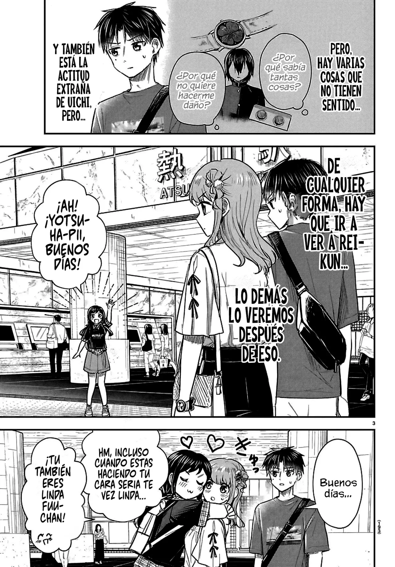 Kimi wa yotsuba no clover capítulo 69 página 6