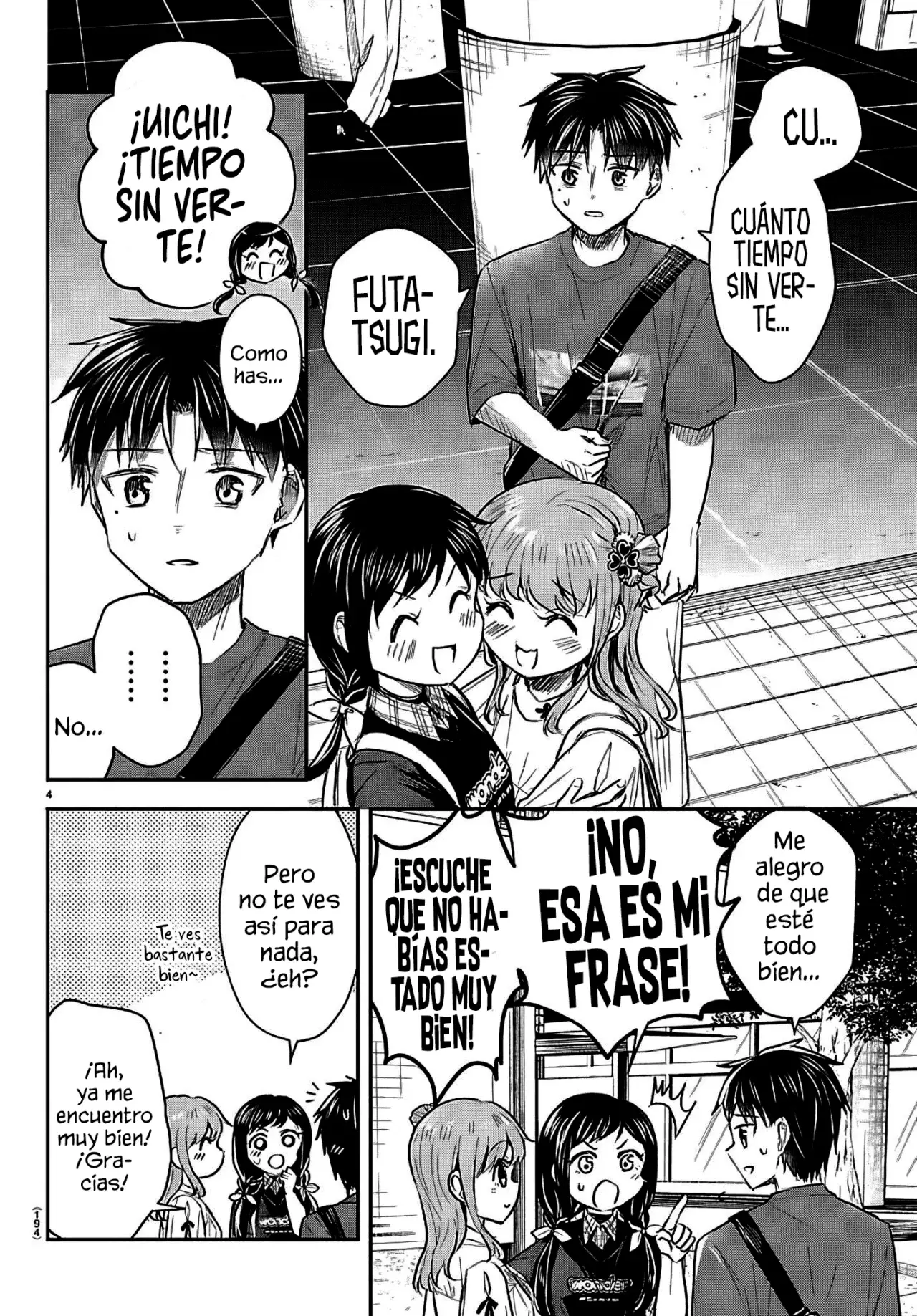 Kimi wa yotsuba no clover capítulo 69 página 7