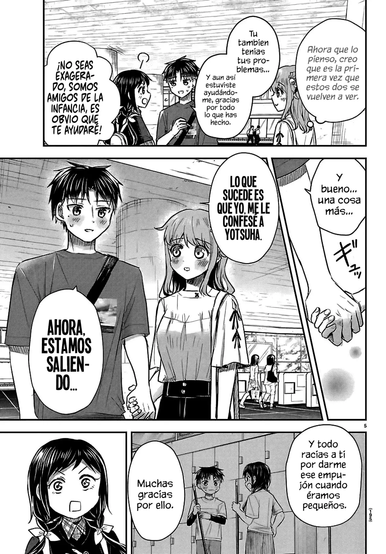 Kimi wa yotsuba no clover capítulo 69 página 8