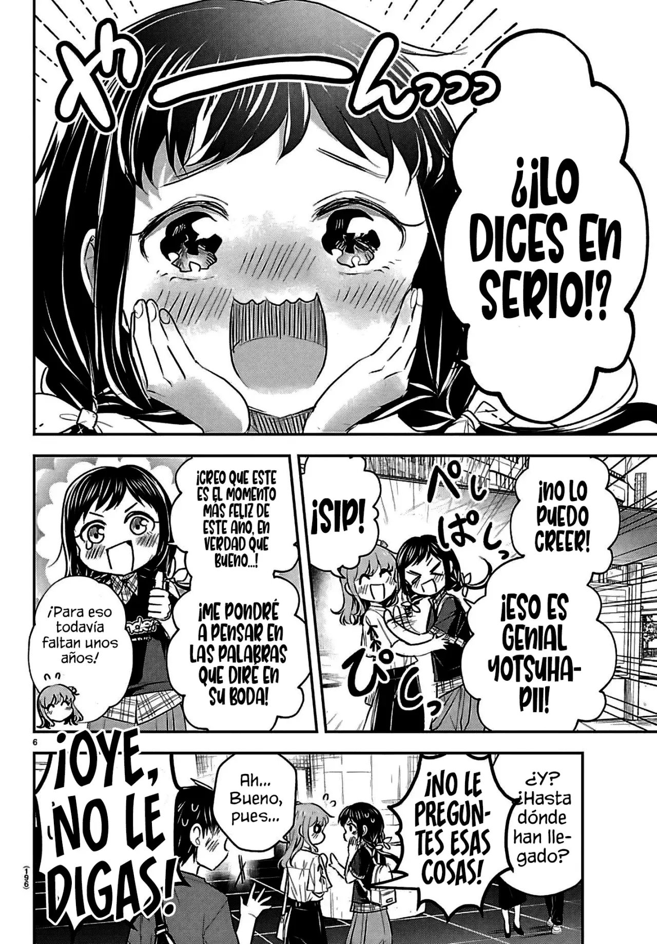 Kimi wa yotsuba no clover capítulo 69 página 9