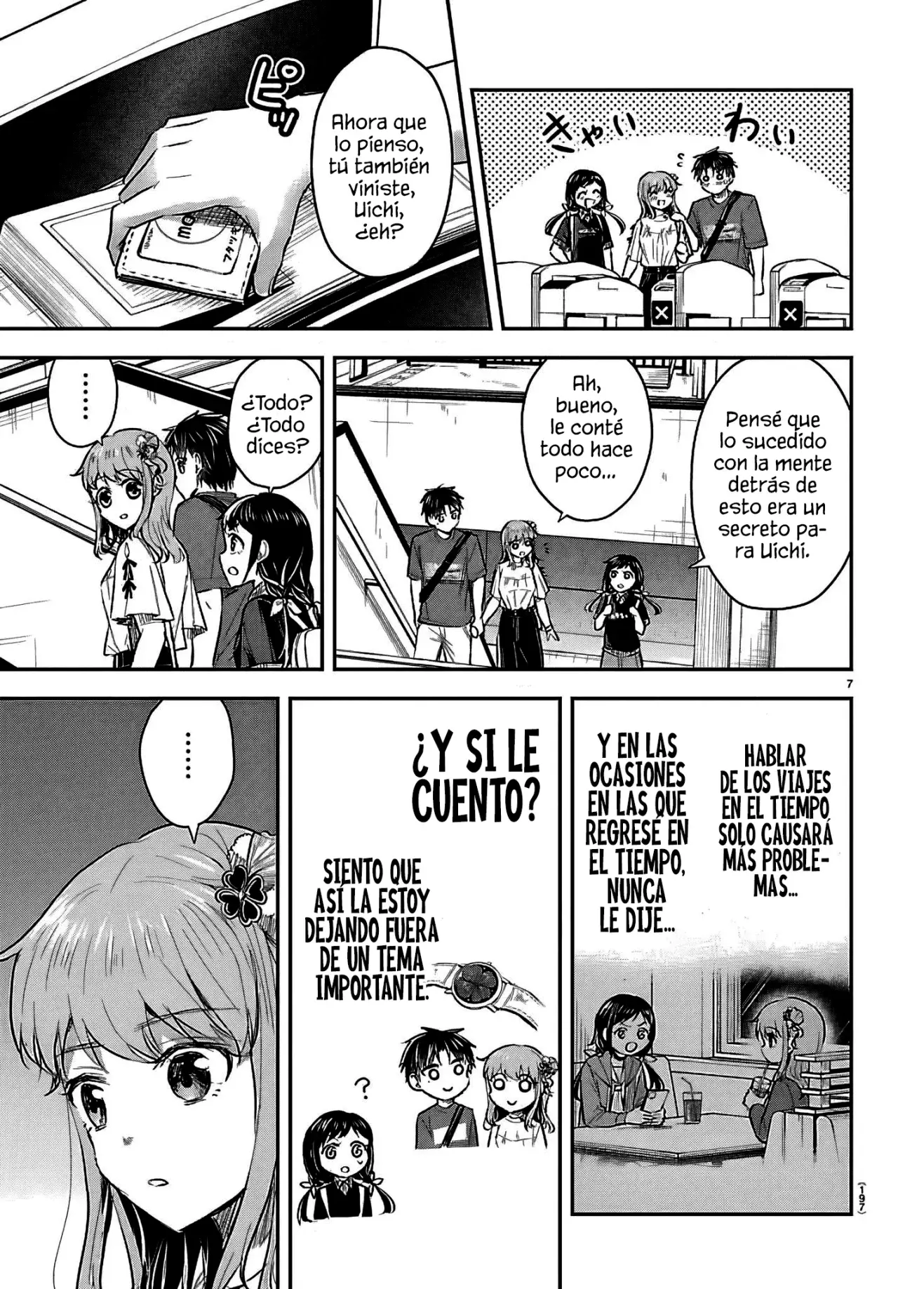 Kimi wa yotsuba no clover capítulo 69 página 10