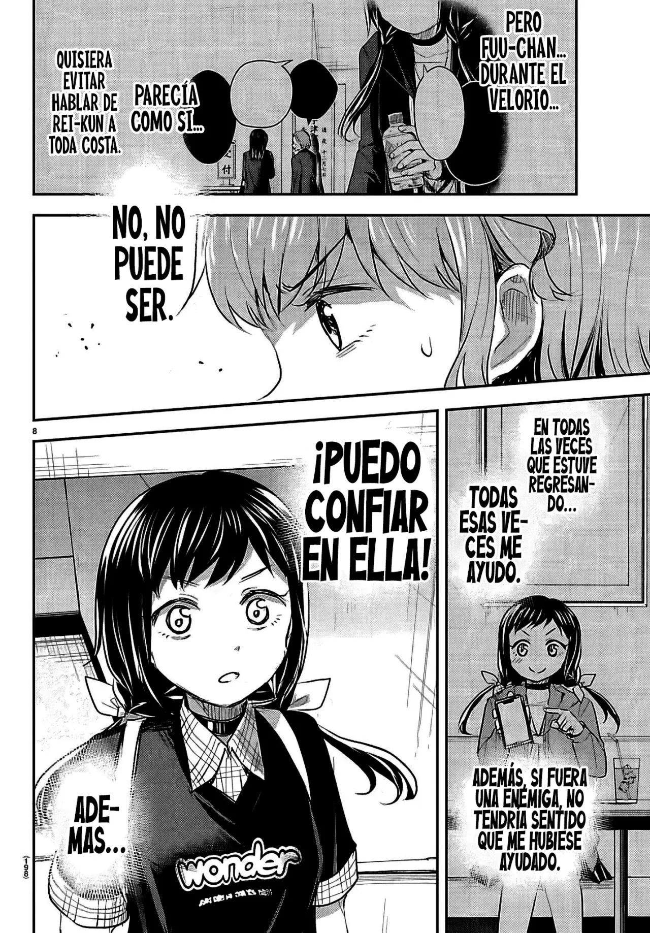 Kimi wa yotsuba no clover capítulo 69 página 11