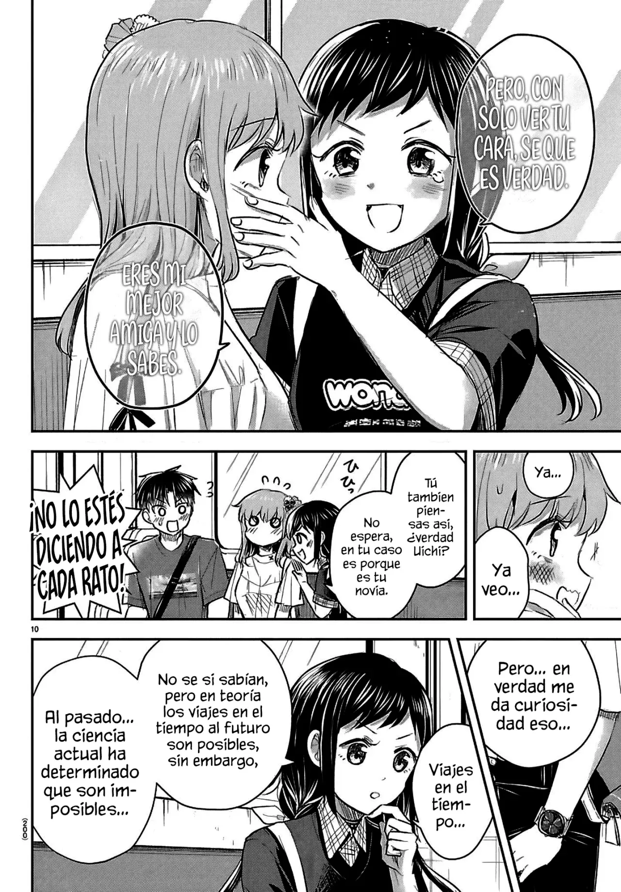 Kimi wa yotsuba no clover capítulo 69 página 13