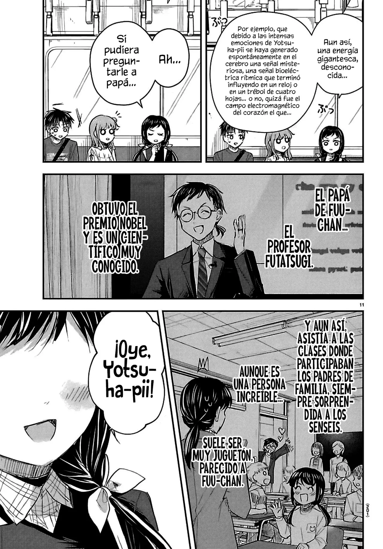 Kimi wa yotsuba no clover capítulo 69 página 14