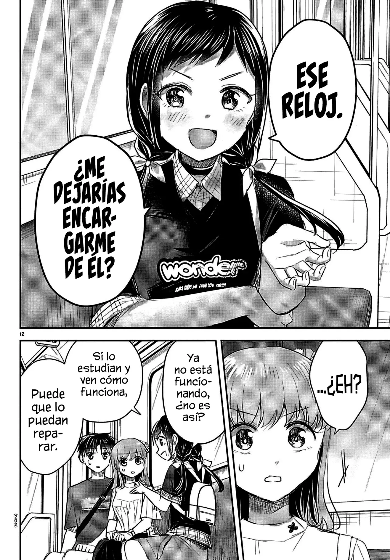 Kimi wa yotsuba no clover capítulo 69 página 15