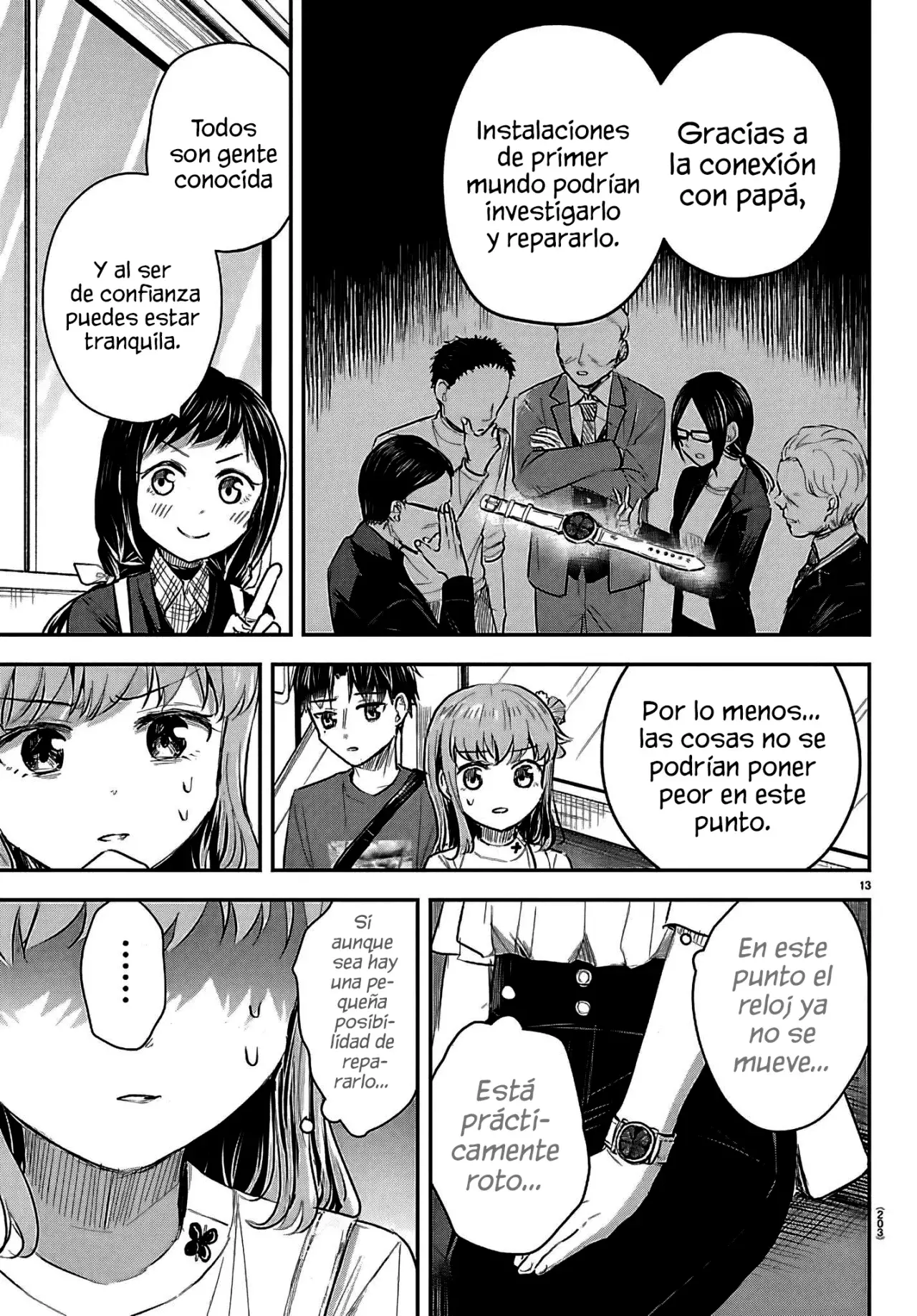 Kimi wa yotsuba no clover capítulo 69 página 16