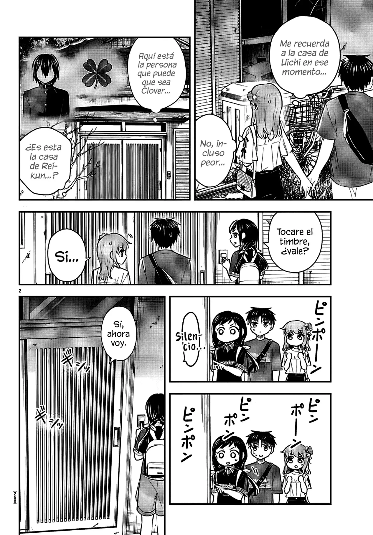 Kimi wa yotsuba no clover capítulo 70 página 5