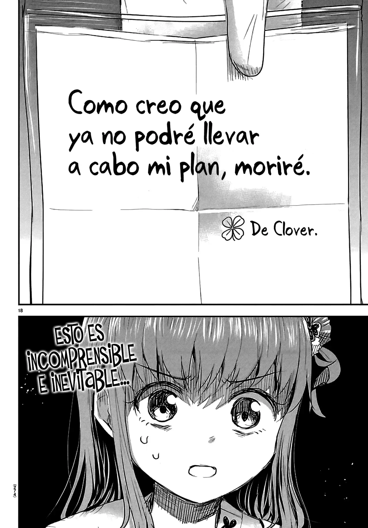 Kimi wa yotsuba no clover capítulo 70 página 21