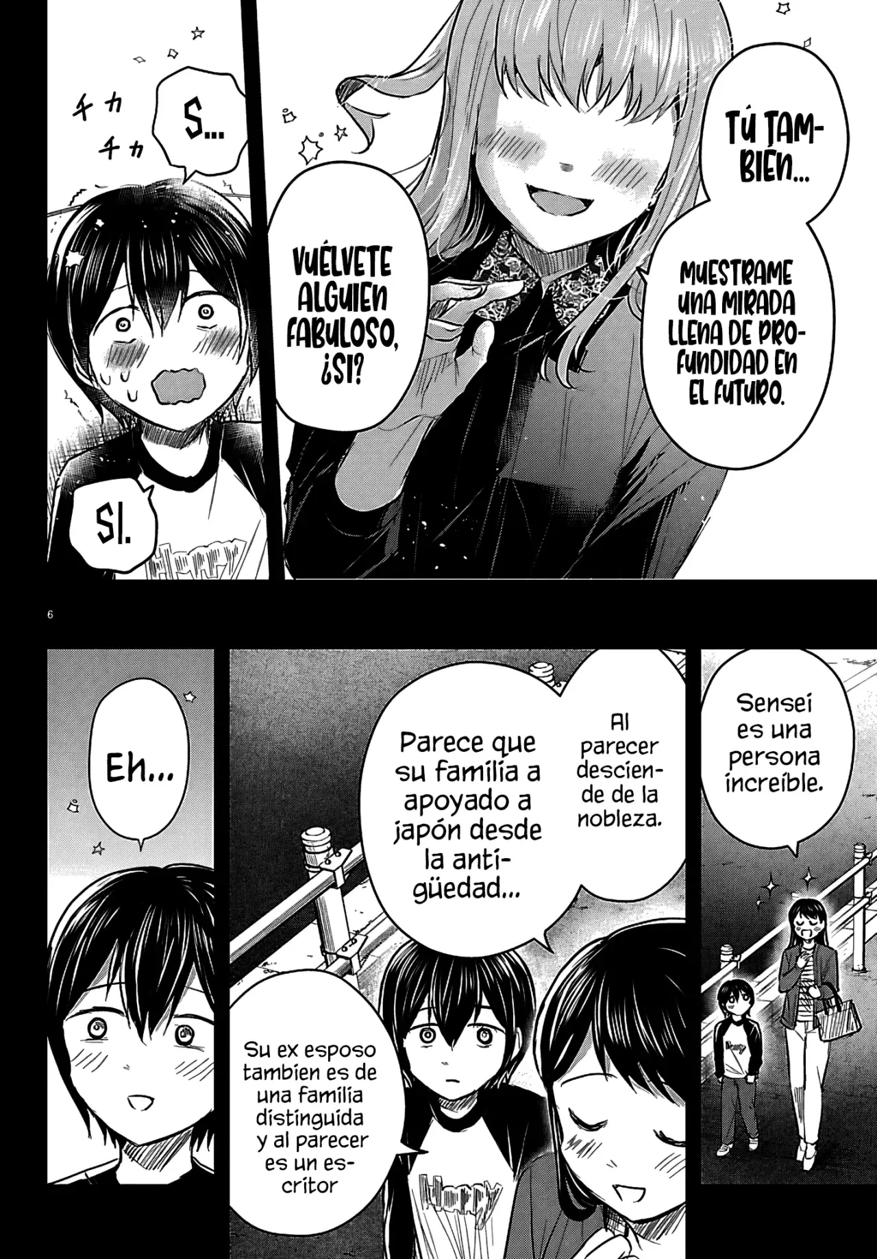 Kimi wa yotsuba no clover capítulo 72 página 9