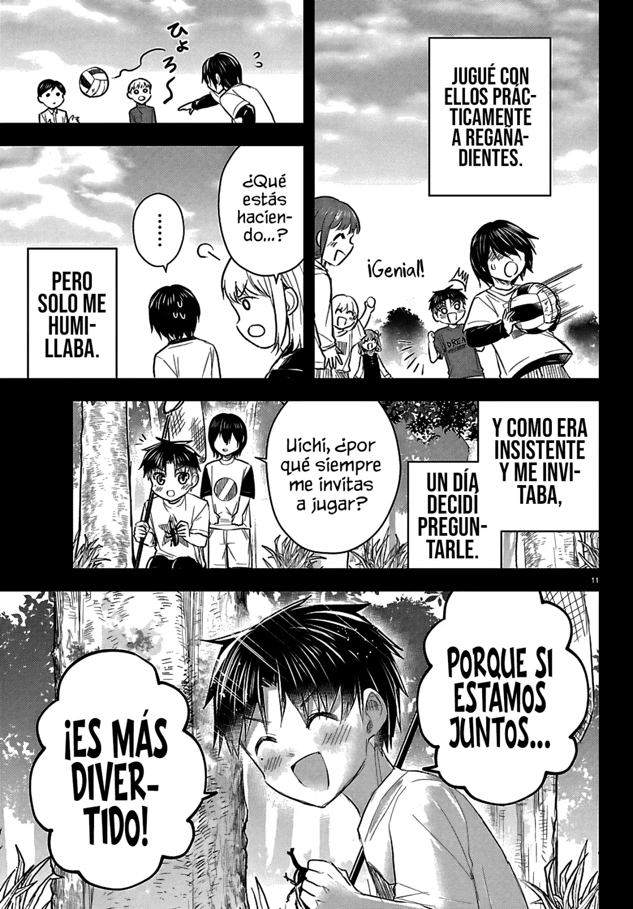 Kimi wa yotsuba no clover capítulo 72 página 14