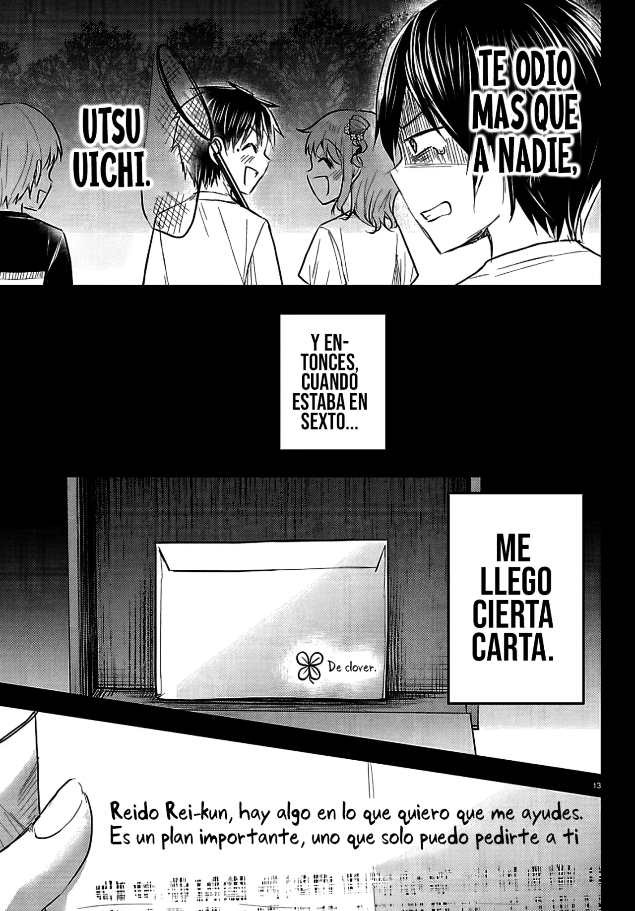 Kimi wa yotsuba no clover capítulo 72 página 16