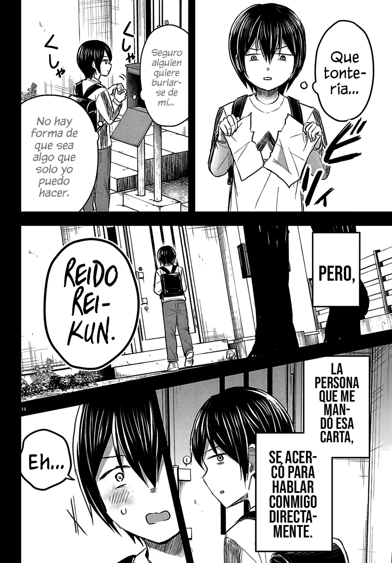 Kimi wa yotsuba no clover capítulo 72 página 17