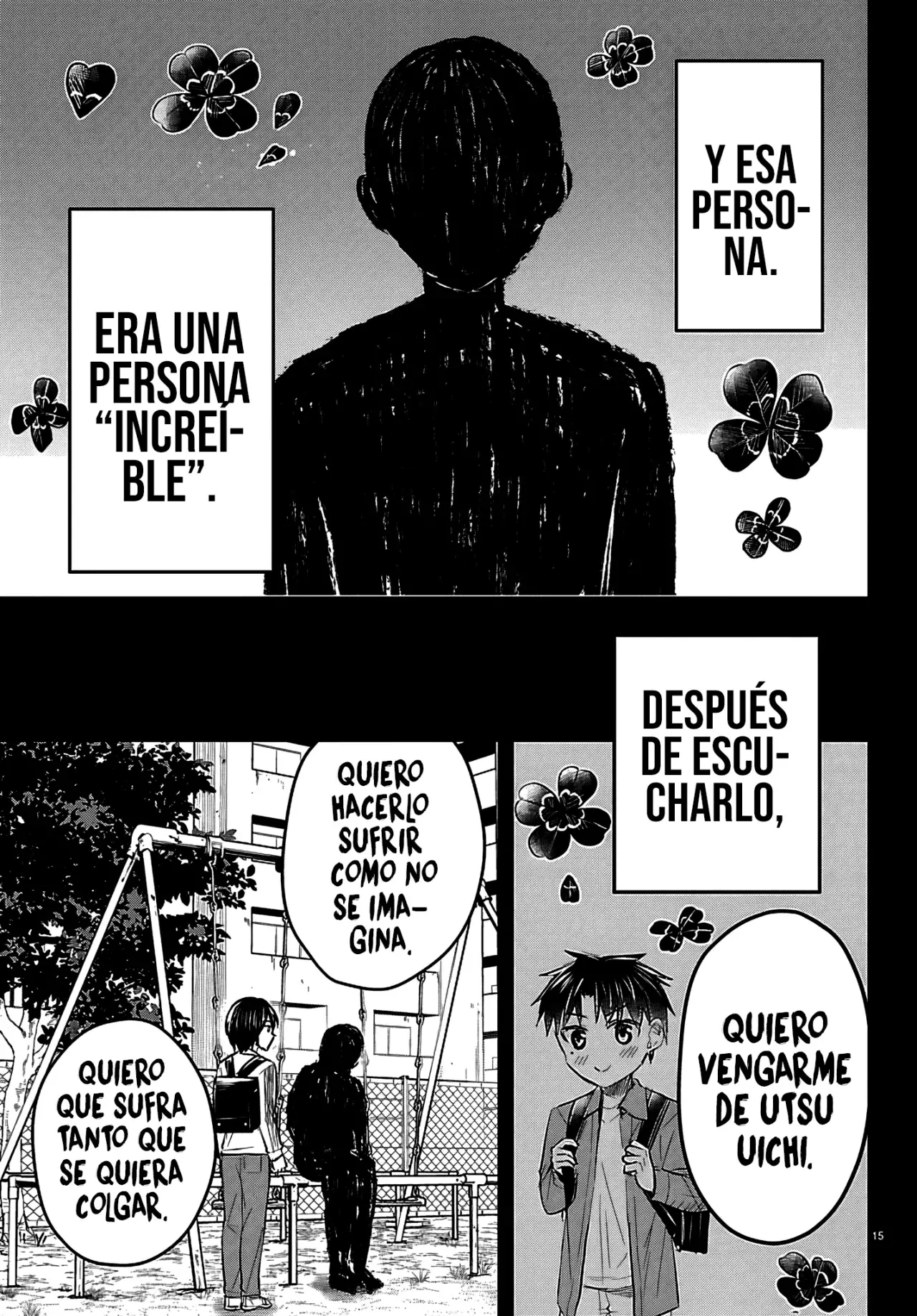 Kimi wa yotsuba no clover capítulo 72 página 18