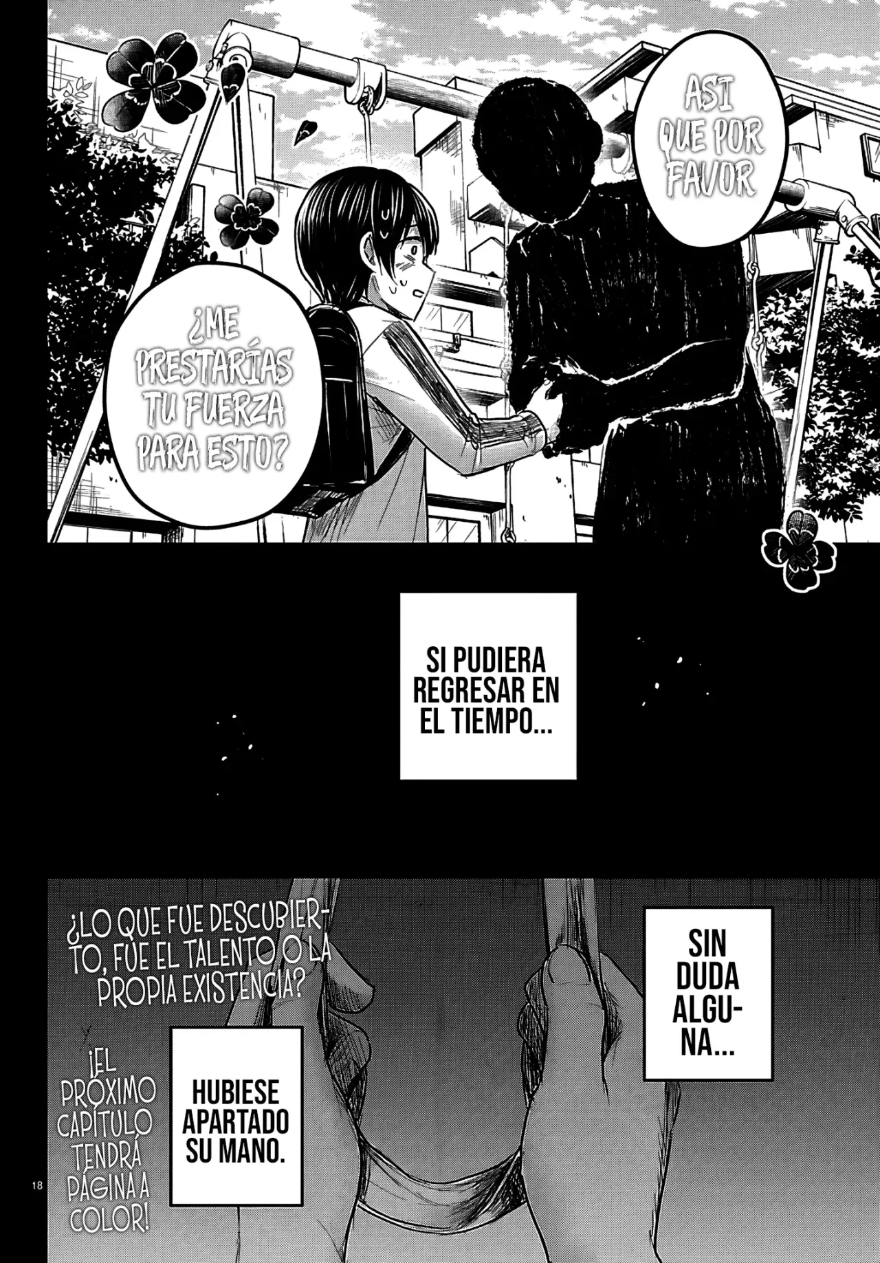 Kimi wa yotsuba no clover capítulo 72 página 21