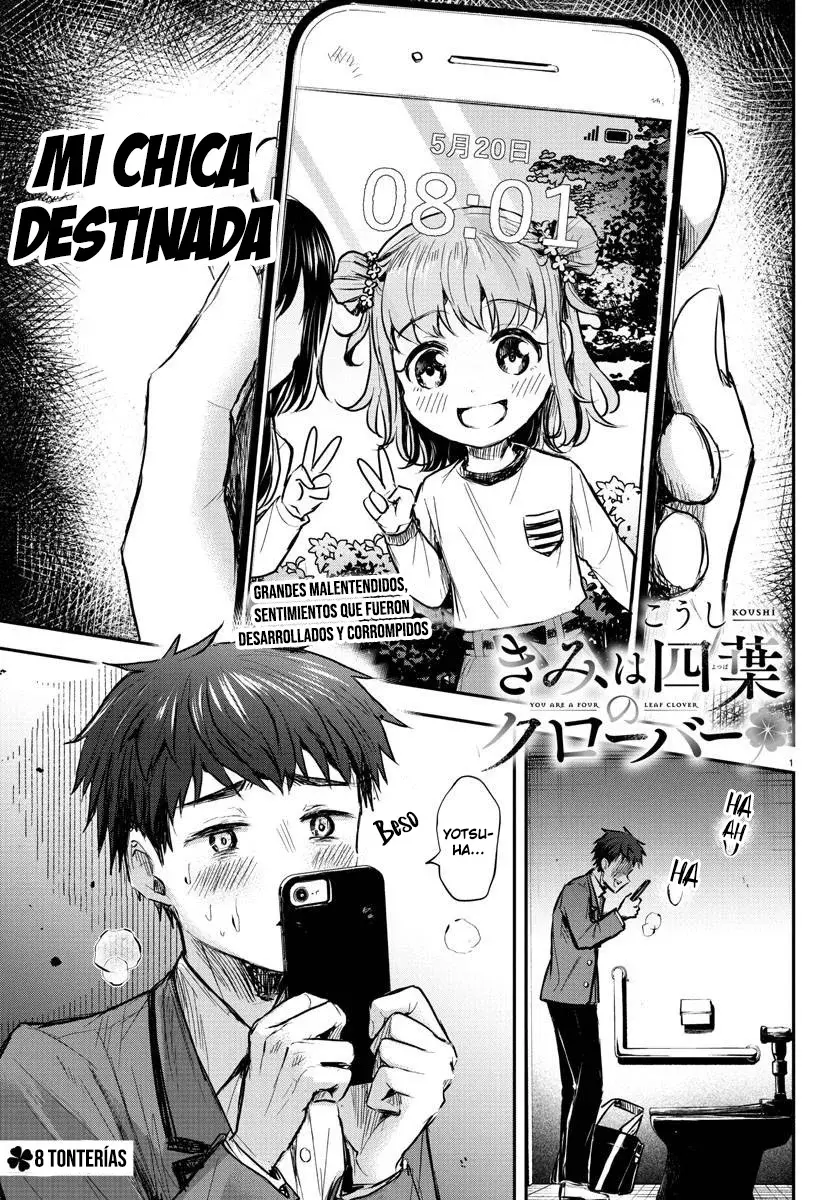 Kimi wa yotsuba no clover capítulo 8 página 1