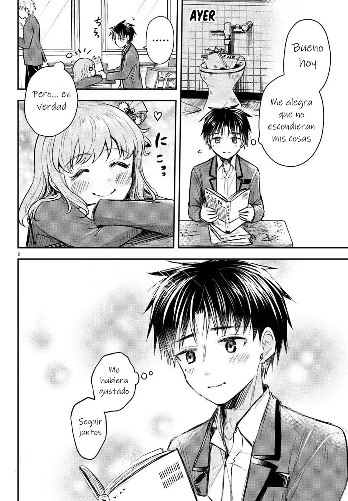 Kimi wa yotsuba no clover capítulo 9 página 2