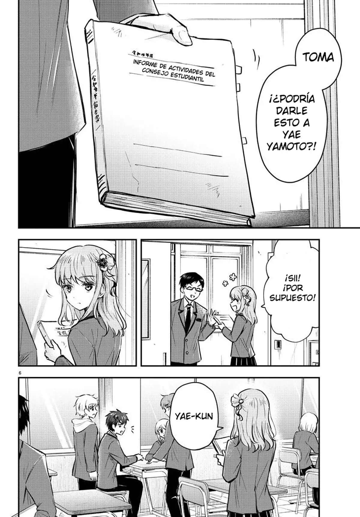 Kimi wa yotsuba no clover capítulo 9 página 6
