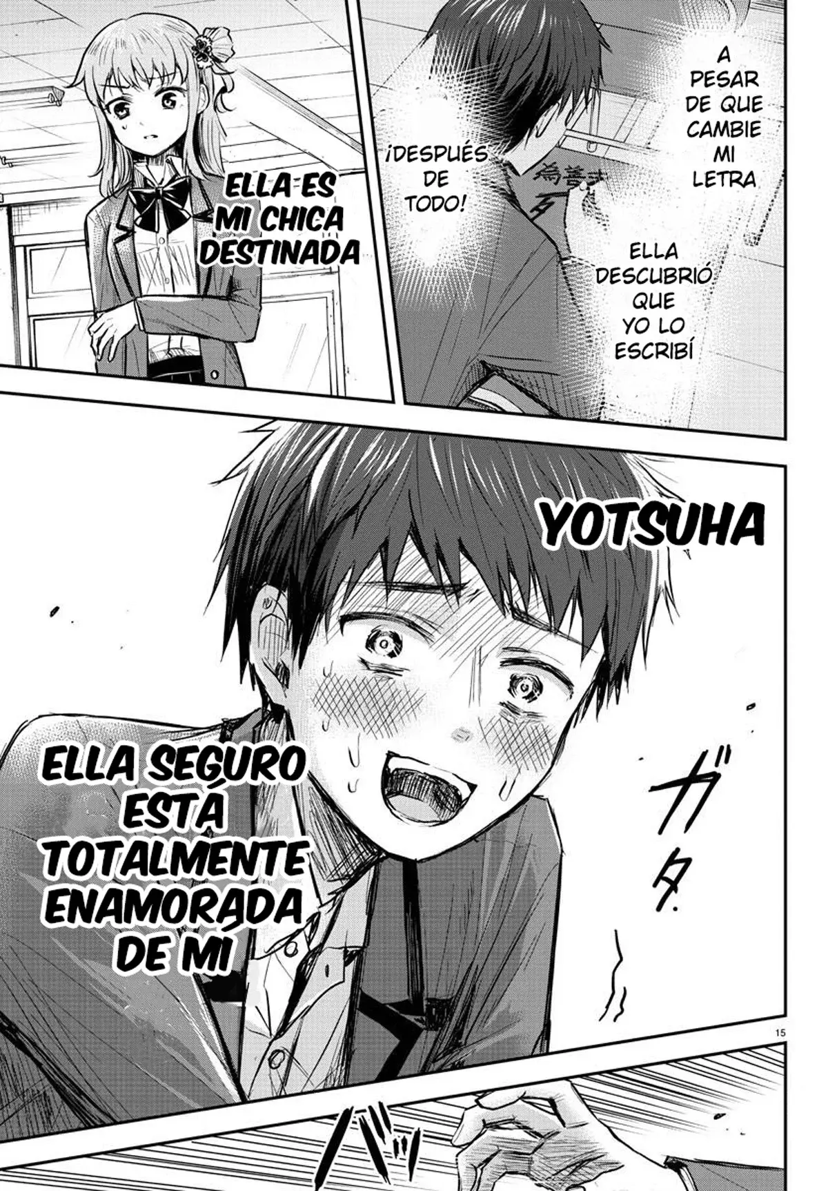 Kimi wa yotsuba no clover capítulo 9 página 15