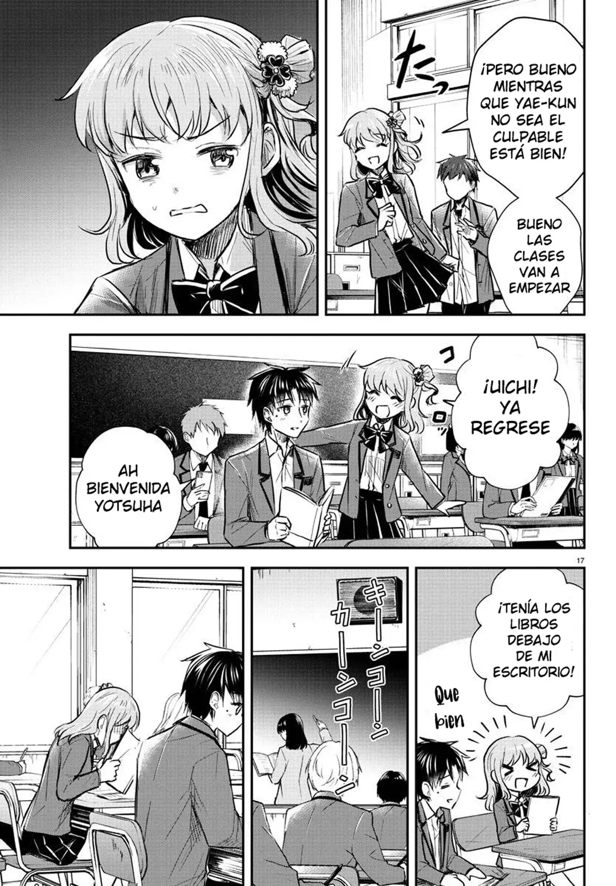 Kimi wa yotsuba no clover capítulo 9 página 17