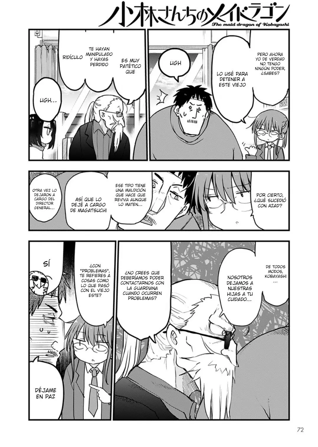 Kobayashi-san Chi no Maid Dragon capítulo 84 página 5