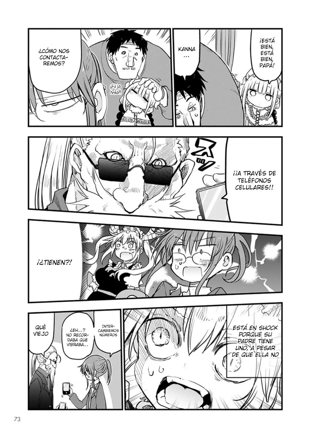 Kobayashi-san Chi no Maid Dragon capítulo 84 página 6