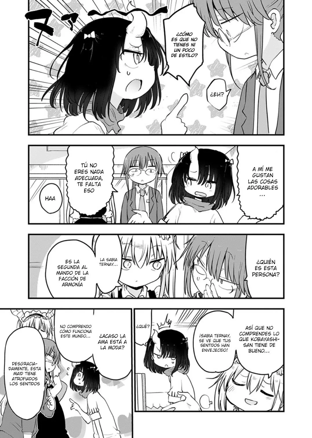 Kobayashi-san Chi no Maid Dragon capítulo 84 página 8
