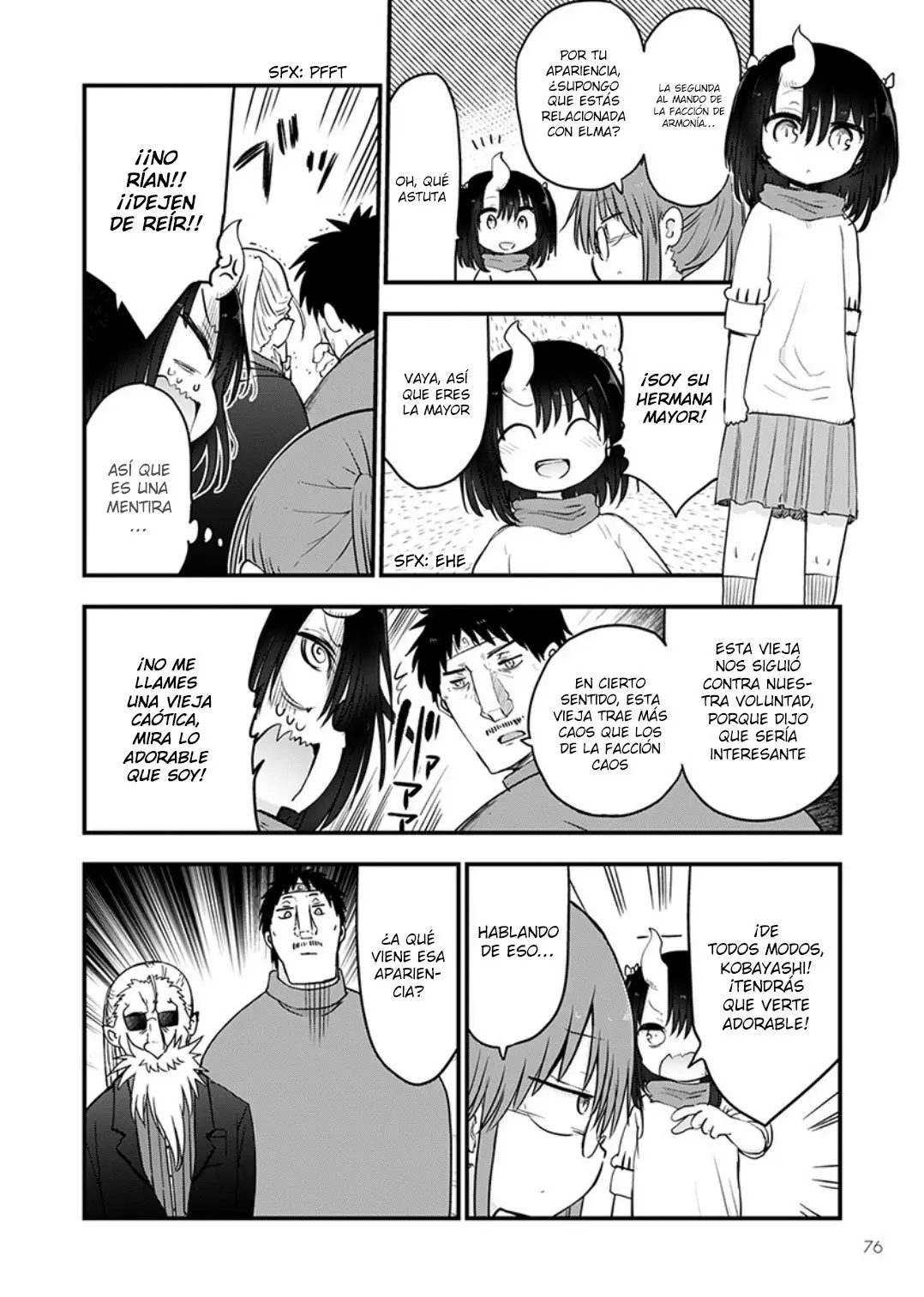 Kobayashi-san Chi no Maid Dragon capítulo 84 página 9