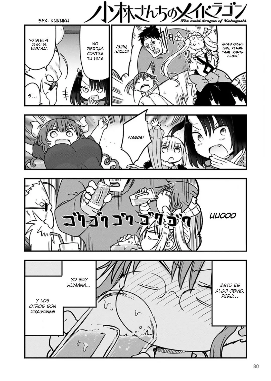 Kobayashi-san Chi no Maid Dragon capítulo 84 página 13