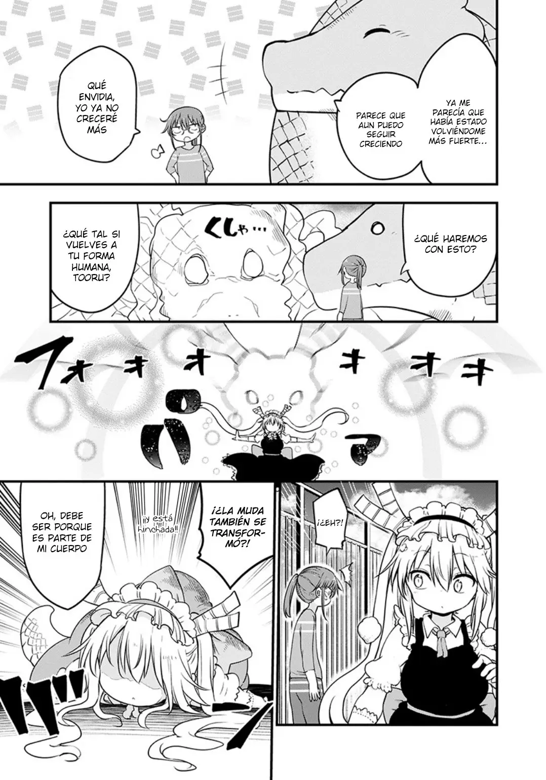 Kobayashi-san Chi no Maid Dragon capítulo 85 página 4