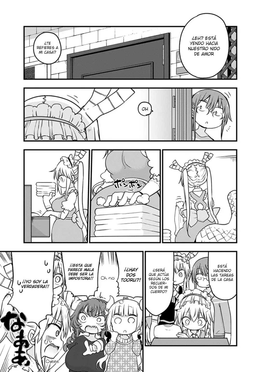 Kobayashi-san Chi no Maid Dragon capítulo 85 página 6