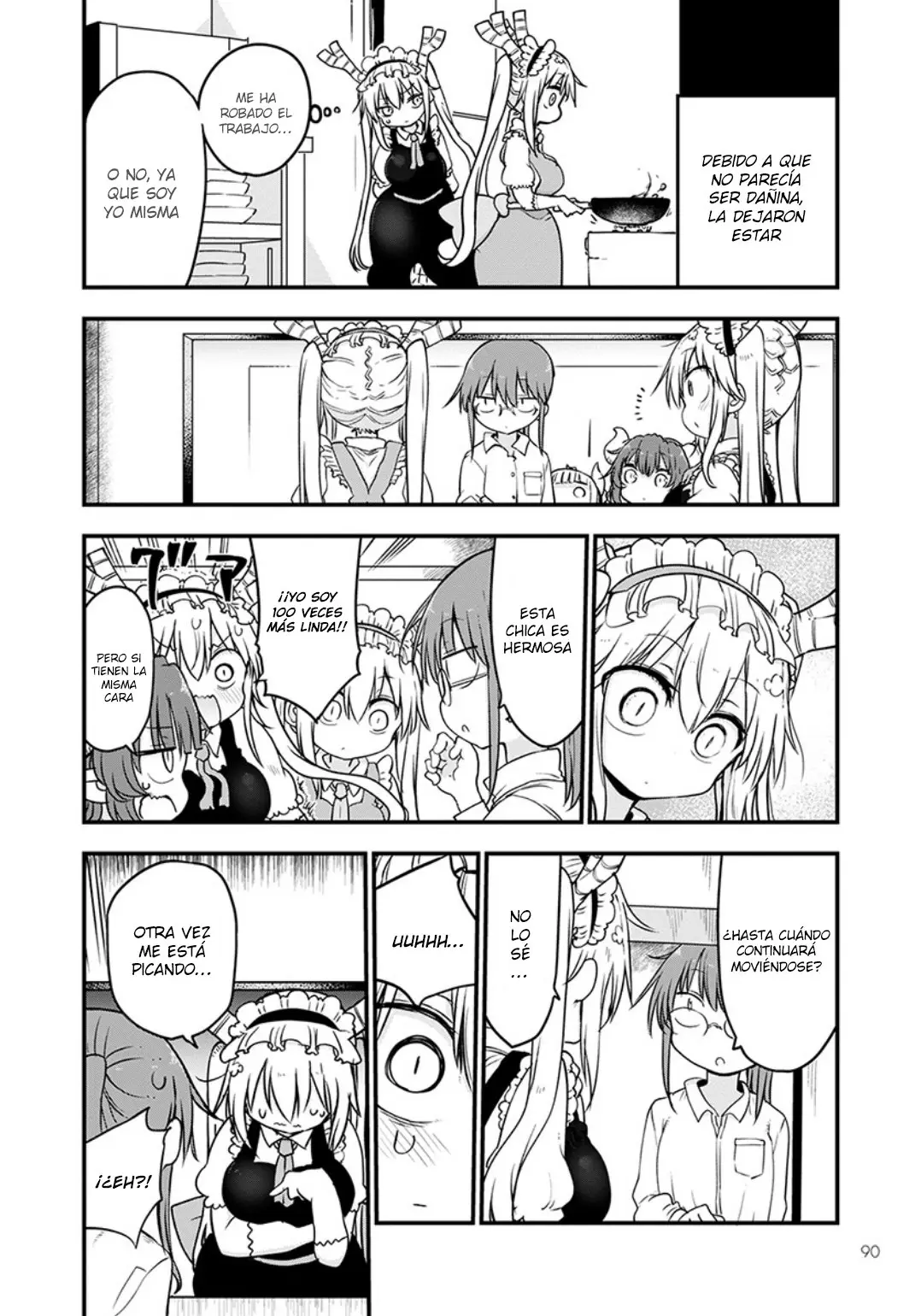 Kobayashi-san Chi no Maid Dragon capítulo 85 página 7